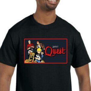 Jonny Quest T-Shirt NEW *Multiple colors available* 80's 70's cartoon Johnny